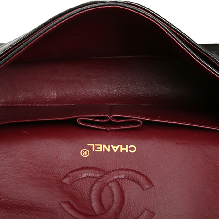 Borsa Chanel  Timeless Petit in pelle trapuntata nera - Detail D3