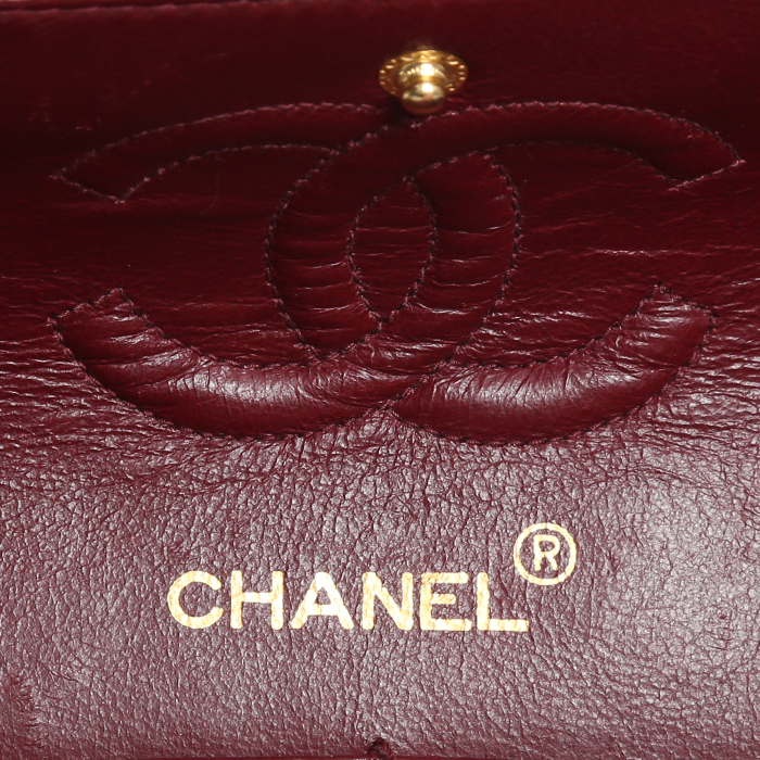 Borsa Chanel  Timeless Petit in pelle trapuntata nera - Detail D4