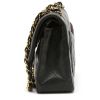 Chanel  Timeless Petit handbag  in black quilted leather - Detail D7 thumbnail