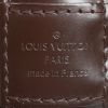 Bolso de mano Louis Vuitton  Alma en lona a cuadros ébano y cuero esmaltado marrón - Detail D4 thumbnail
