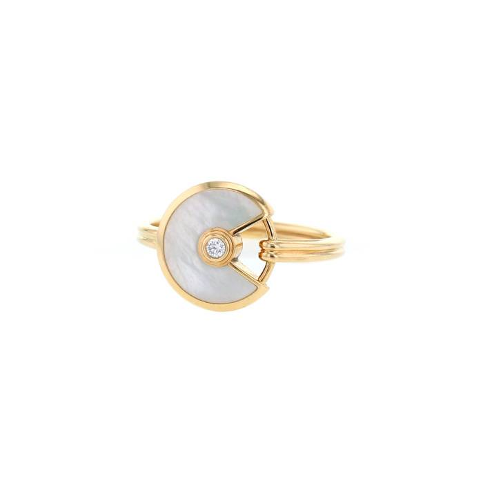 Anello Cartier Amulette in oro giallo e diamante