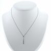 Tiffany & Co Jazz necklace in platinium and diamonds - 360 thumbnail