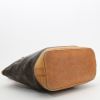 Louis Vuitton  Lockit handbag  in brown monogram canvas  and natural leather - Detail D4 thumbnail