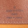 Bolso bandolera Louis Vuitton  Musette en lona Monogram marrón y cuero natural - Detail D4 thumbnail