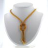 Lalaounis Animal Head necklace in yellow gold - 360 thumbnail
