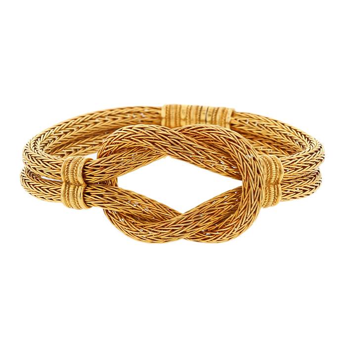 bracelet lalaounis en or jaune