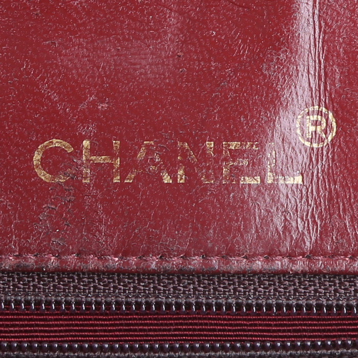 Sac à main Chanel  Timeless en cuir matelassé noir - Detail D4