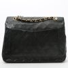 Chanel  Timeless handbag  in black quilted leather - Detail D8 thumbnail