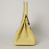 Hermès  Birkin 30 cm handbag  in Jaune Poussin togo leather - Detail D6 thumbnail