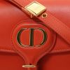 Dior  Bobby East-West shoulder bag  in orange leather - Detail D1 thumbnail
