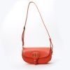 Dior  Bobby East-West shoulder bag  in orange leather - Detail D2 thumbnail