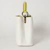 Louis Vuitton  Capucines BB shoulder bag  in white and yellow grained leather - Detail D7 thumbnail