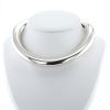 Hermès torque collar in silver - 360 thumbnail