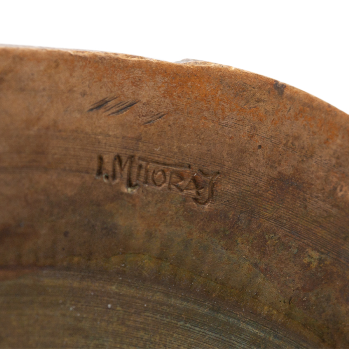 Igor Mitoraj, "Flammes", paire de bougeoirs en bronze, édition Artcurial, signés et numérotés, des années 1980-1990. - Detail D3