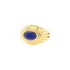 Bague années 90 Boucheron Jaipur en or jaune et lapis-lazuli - 00pp thumbnail