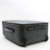 Louis Vuitton  Pegase soft suitcase  in black damier canvas - Detail D5 thumbnail