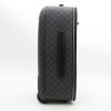 Louis Vuitton  Pegase soft suitcase  in black damier canvas - Detail D7 thumbnail