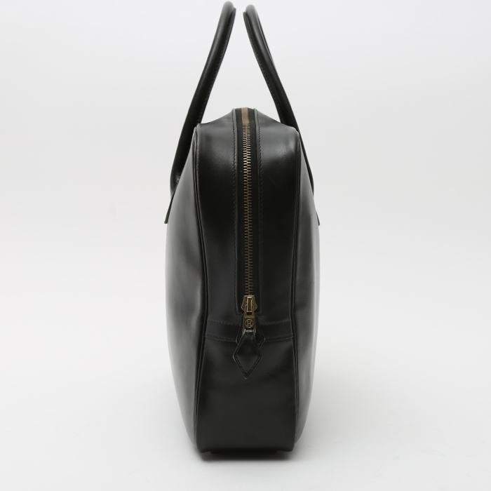 Hermès  Eiffel briefcase  in black box leather - Detail D5