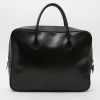 Hermès  Eiffel briefcase  in black box leather - Detail D7 thumbnail