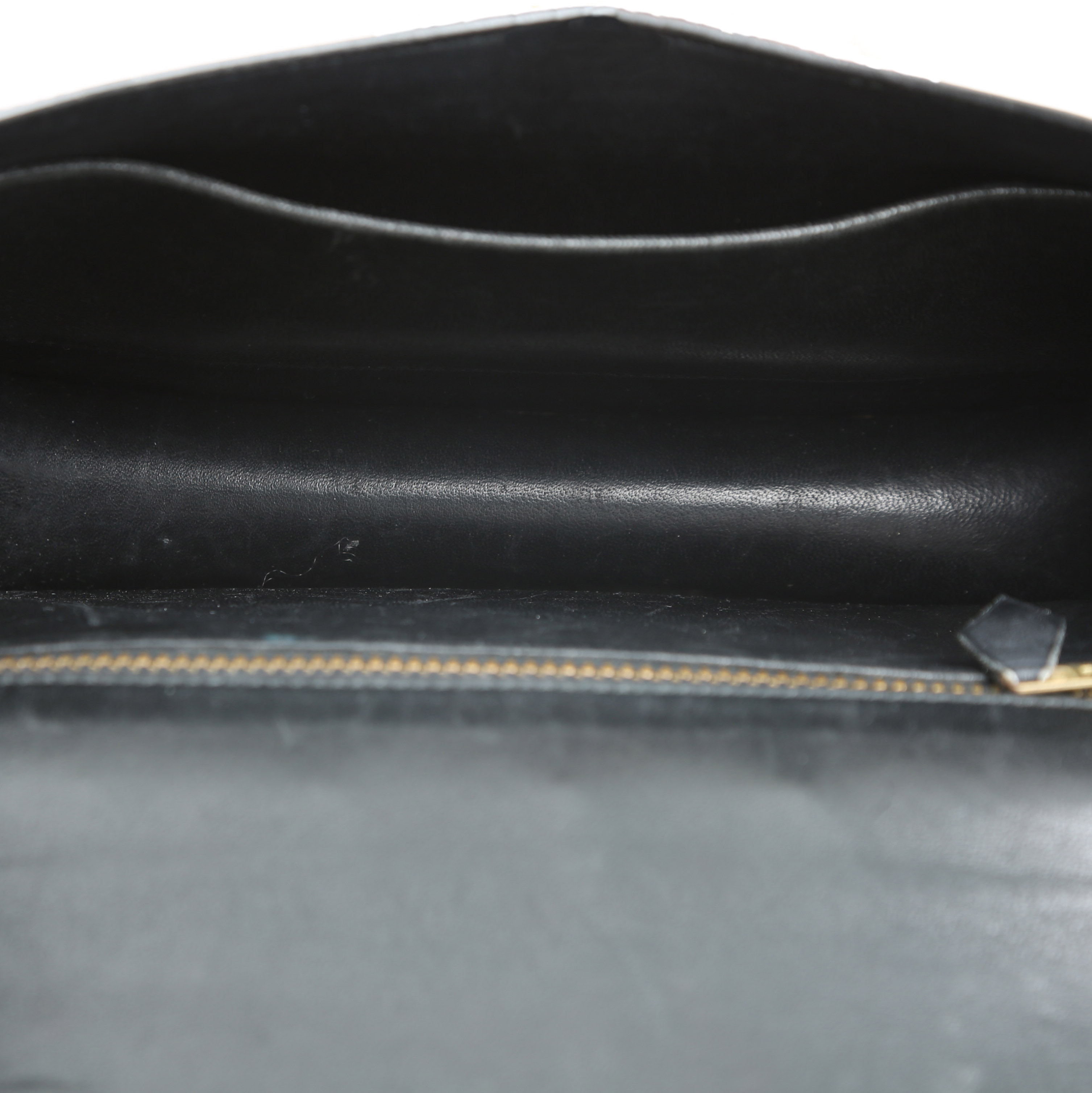 Borsa Hermès  Constance in pelle box nera - Detail D3