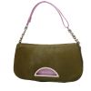 Dior  Malice handbag  in green foal  and green python - 00pp thumbnail