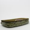 Dior  Malice handbag  in green foal  and green python - Detail D4 thumbnail