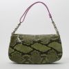 Borsa Dior  Malice in puledro verde e pitone verde - Detail D7 thumbnail