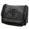 Saint Laurent  Niki Baby shoulder bag  in black leather - 00pp thumbnail