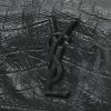 Sac bandoulière Saint Laurent  Niki Baby en cuir noir - Detail D1 thumbnail