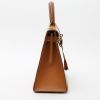Hermès  Kelly 28 cm handbag  in gold Pecari leather - Detail D7 thumbnail