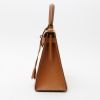 Hermès  Kelly 28 cm handbag  in gold Pecari leather - Detail D8 thumbnail