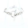 Hermès Chaine d'Ancre large model bracelet in silver - 360 thumbnail