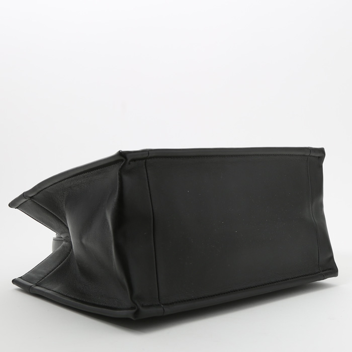 Bolso Cabás Dior  Essential modelo pequeño  en cuero negro - Detail D4