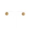 Paire de boucles d'oreilles Dior Rose des vents taille XS en or rose et diamants - 360 thumbnail