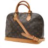 Louis Vuitton  Alma handbag  in brown monogram canvas  and natural leather - 00pp thumbnail