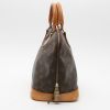 Louis Vuitton  Alma handbag  in brown monogram canvas  and natural leather - Detail D6 thumbnail