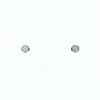 Paire de puces d'oreilles Fred Kate Moss en or blanc et diamants - 360 thumbnail