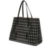 Alaïa  Mina shopping bag  in black leather - 00pp thumbnail