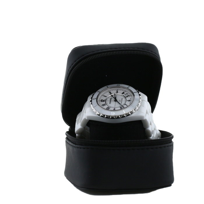 Reloj Chanel J12 de cerámica blanca Ref: Chanel - H0970  Circa 2010 - Detail D2