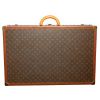 Louis Vuitton  Alzer 75 suitcase  monogram canvas  and natural leather - Detail D1 thumbnail