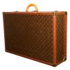 Louis Vuitton  Alzer 75 suitcase  monogram canvas  and natural leather - Detail D2 thumbnail