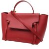 Celine  Belt mini  handbag  in red leather - 00pp thumbnail