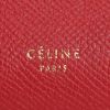 Bolso de mano Celine  Belt mini  en cuero rojo - Detail D4 thumbnail