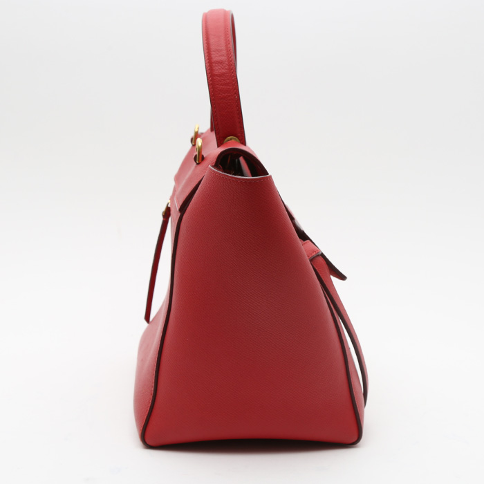 Borsa Celine  Belt mini  in pelle rossa - Detail D6