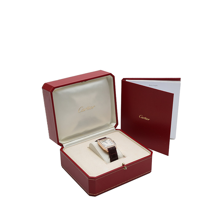 Reloj Cartier Santos-Dumont de oro rosa Ref: Cartier - 2788  Circa 2010