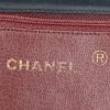 Chanel  Mademoiselle bag worn on the shoulder or carried in the hand  in navy blue quilted leather - Detail D4 thumbnail