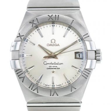 Orologio Omega Constellation Double Eagle in acciaio Circa 2010