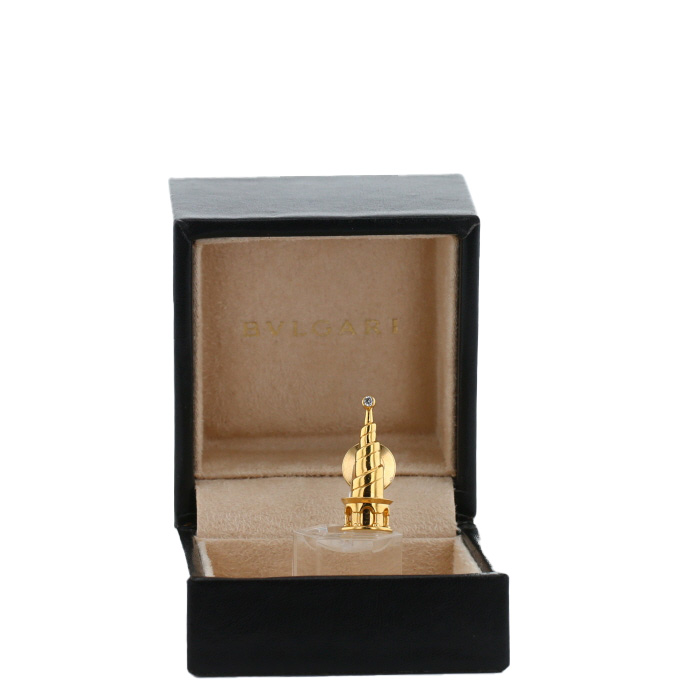 Bulgari Pins in yellow gold and diamond - Detail D2