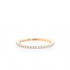 Chaumet Les Eternelles Pavées wedding ring in pink goldand in diamonds - 360 thumbnail