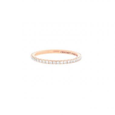 Alianza Chaumet Les Eternelles Pavées de oro rosa de diamantes